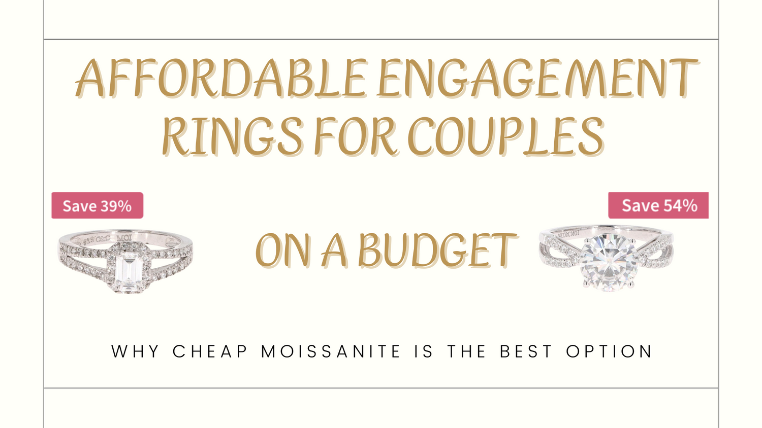 Affordable Engagement Rings for Couples on a Budget: Why Cheap Moissanite is the Best Option