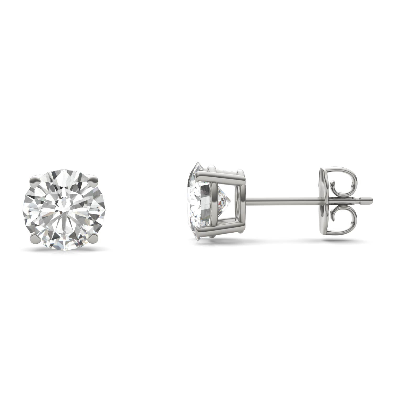 Moissanite Studs Earrings | Moissanite Outlet – Page 2